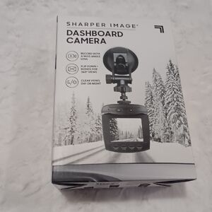 Sharper Image Black Dashboard Camera